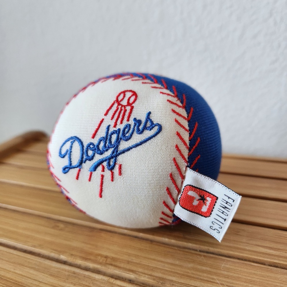 Vintage LOS ANGELES LA DODGERS MLB Fanatics Talking Smashers Soft Baseball‎ Toy